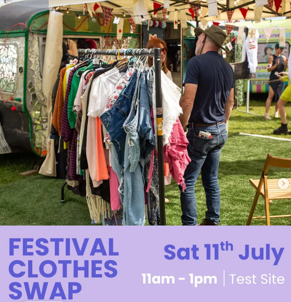 Cork Clothes Swap - Festival Themed