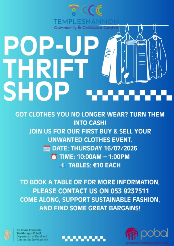 Pop-up Thrift Shop