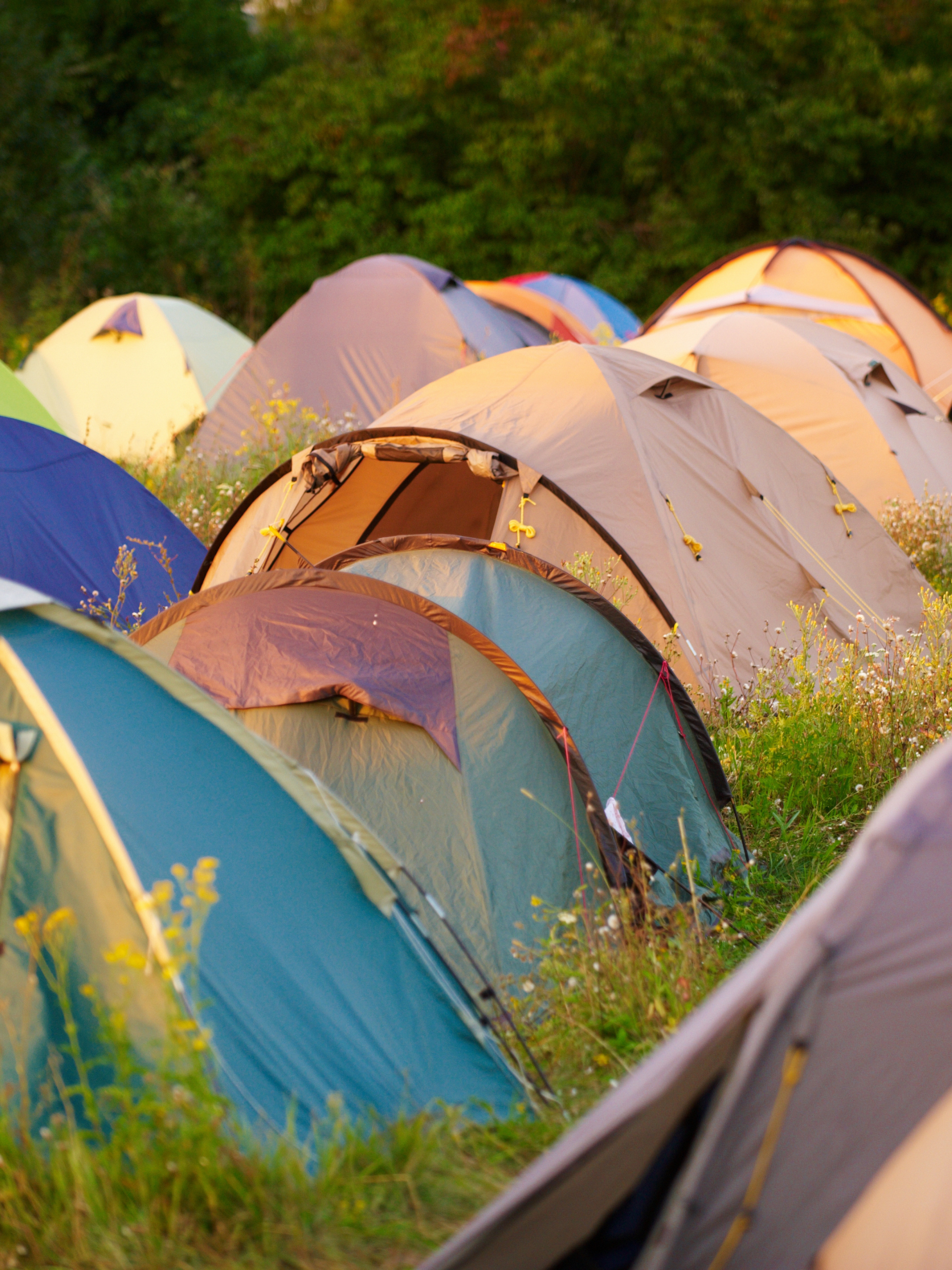 Festival tents and circular festival planning