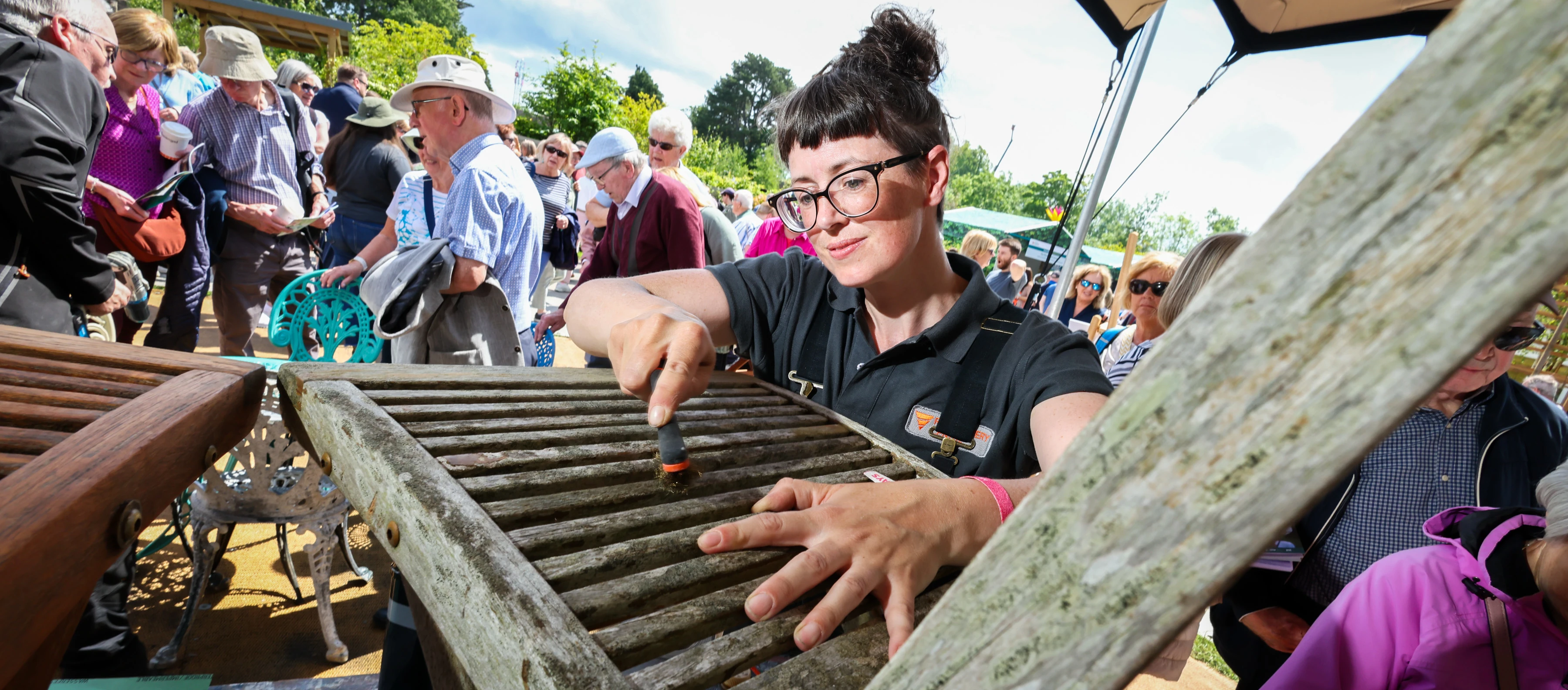 Nessa Doran O’Reilly, the programme manager at Rediscover Furniture in the Rediscovery Centre, Ballymun runs daylong introductory courses in furniture restoration and reupholstery.