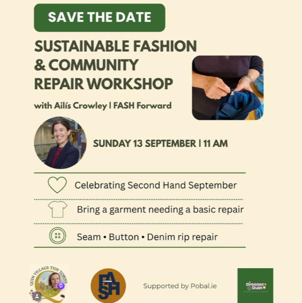 Sustainable Fashion & Community Repair Workshop