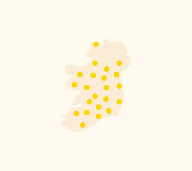 Circular Ireland Illustration